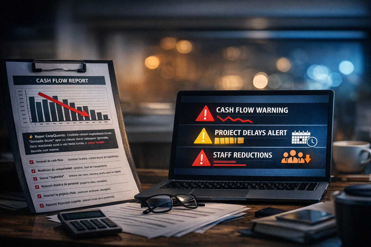 CQ | Quiet defaults - early warning signals