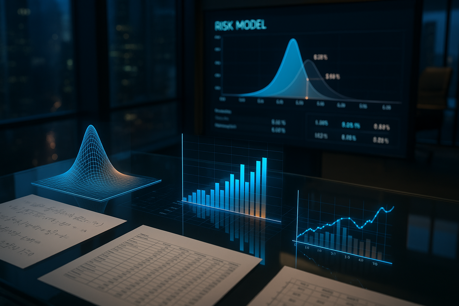 From Raw Data to Predictive Models: How Mathematics and Machine Learning Are Rewriting the Rules of Financial Risk Management